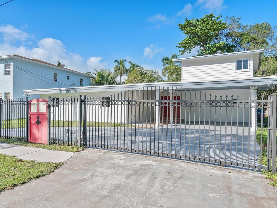 Electronic Gate with Remote Control