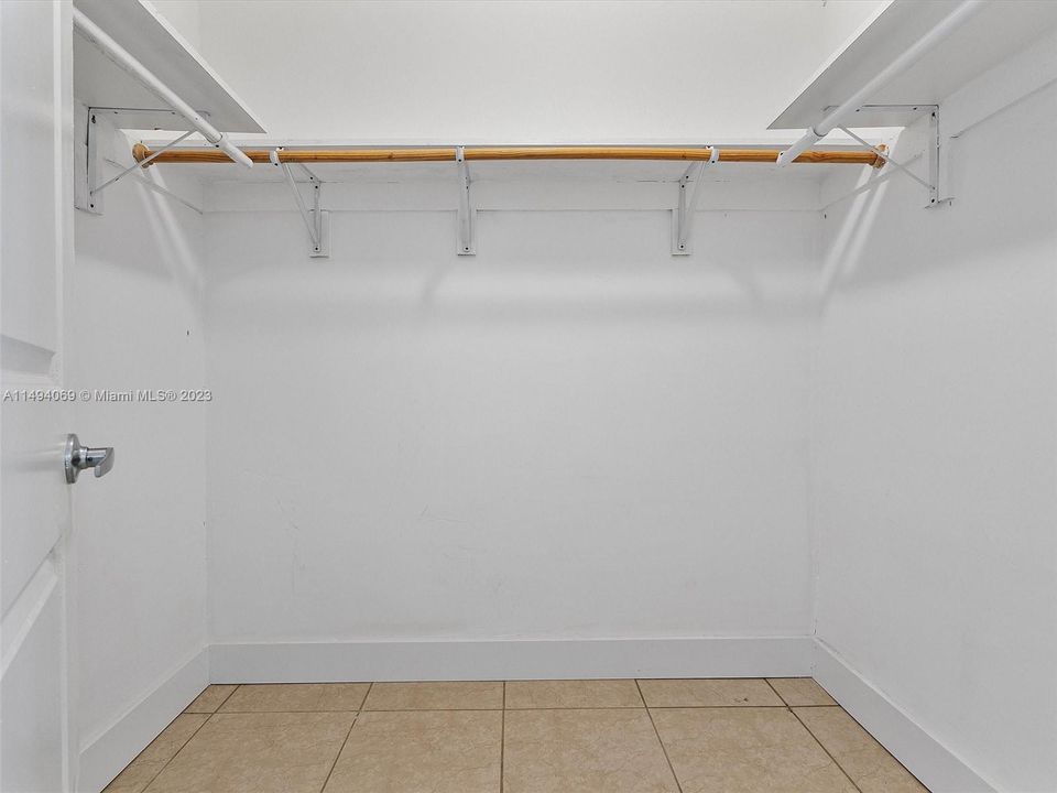 Large Closets Everywhere!