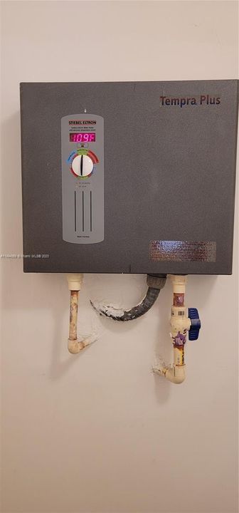 Tankless water heater new in 2019