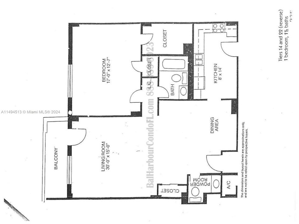 Active With Contract: $390,000 (1 beds, 1 baths, 982 Square Feet)