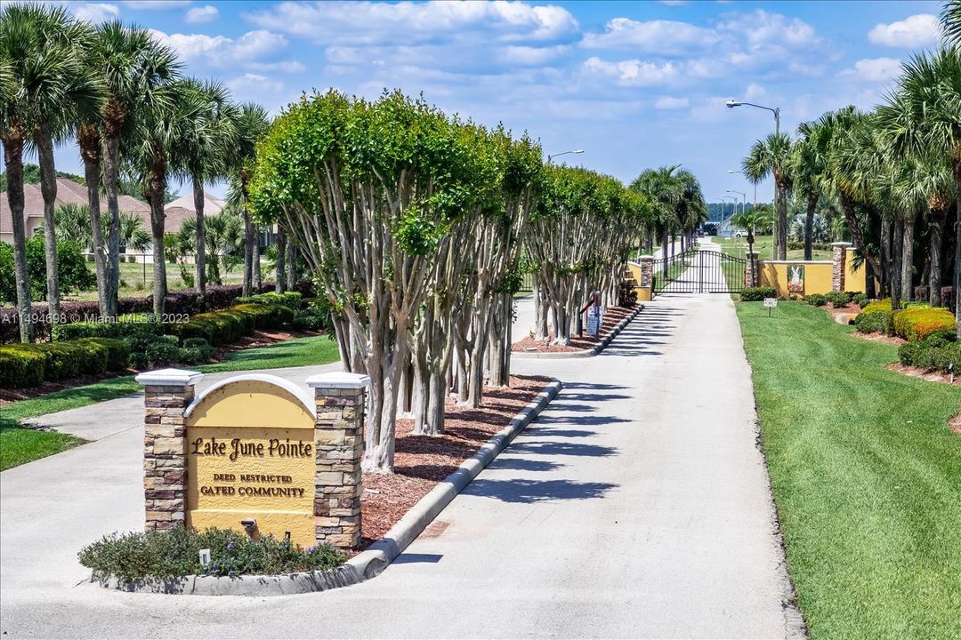 Gated Community Front Gate