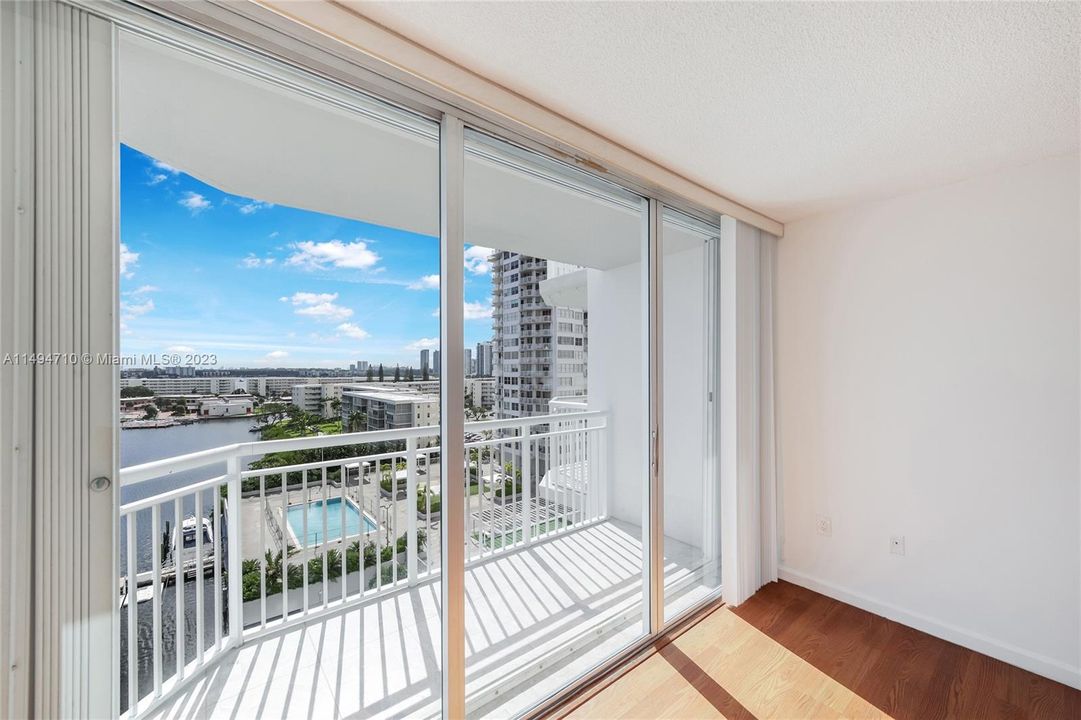 Master bedroom’s  views