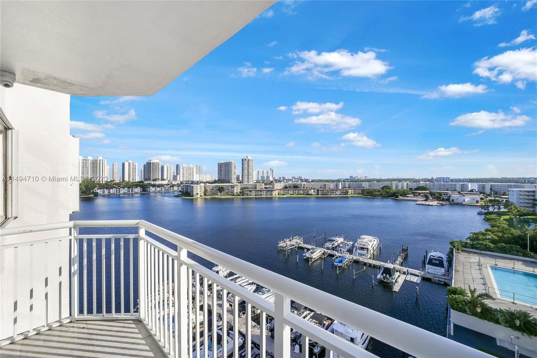 Master bedroom's views