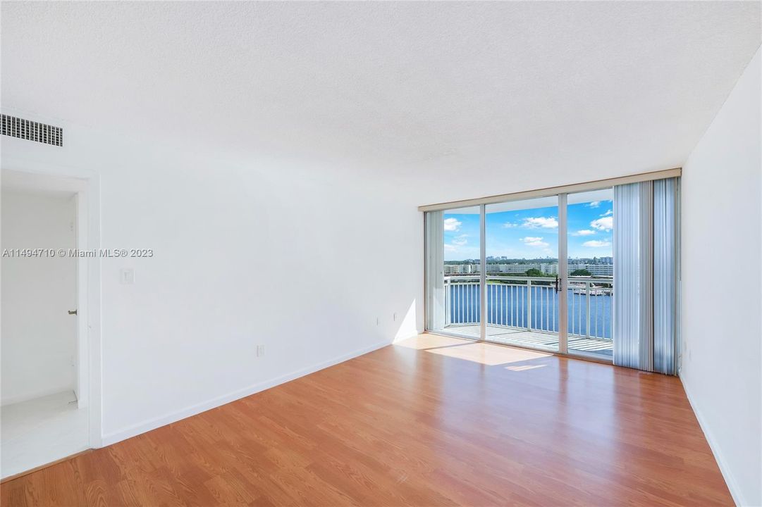 With second private balcony and spectacular water views