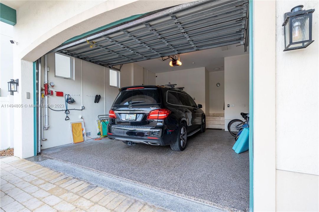2-car garage and spacious wide driveway
