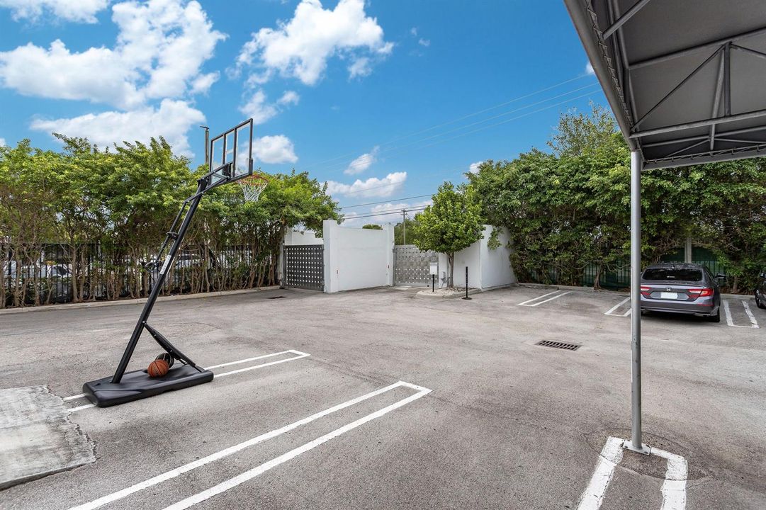 Private Back Gated Entrance