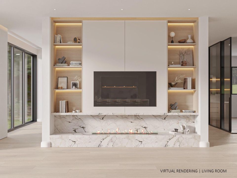 Living Room VIRTUAL RENDERING