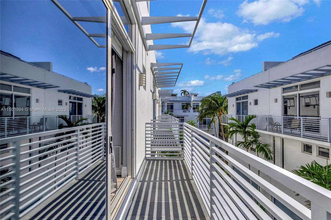 Master Suite has balcony