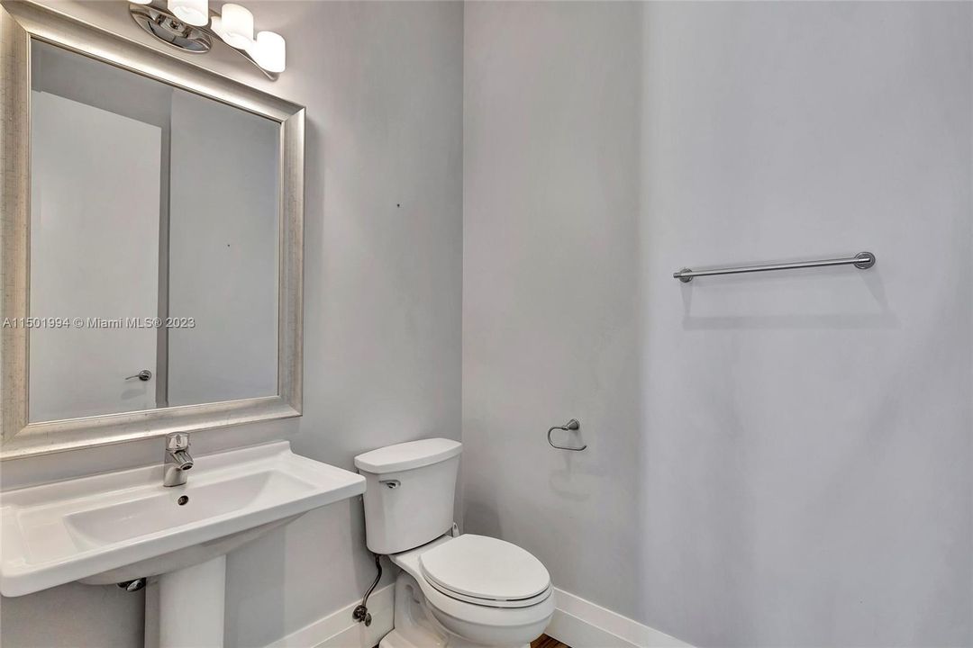 2nd level Half Bath / Powder Room