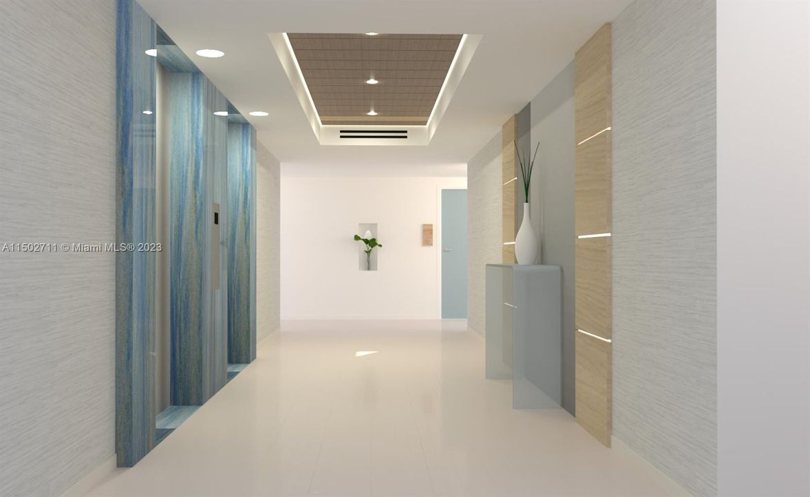 hallway rendering