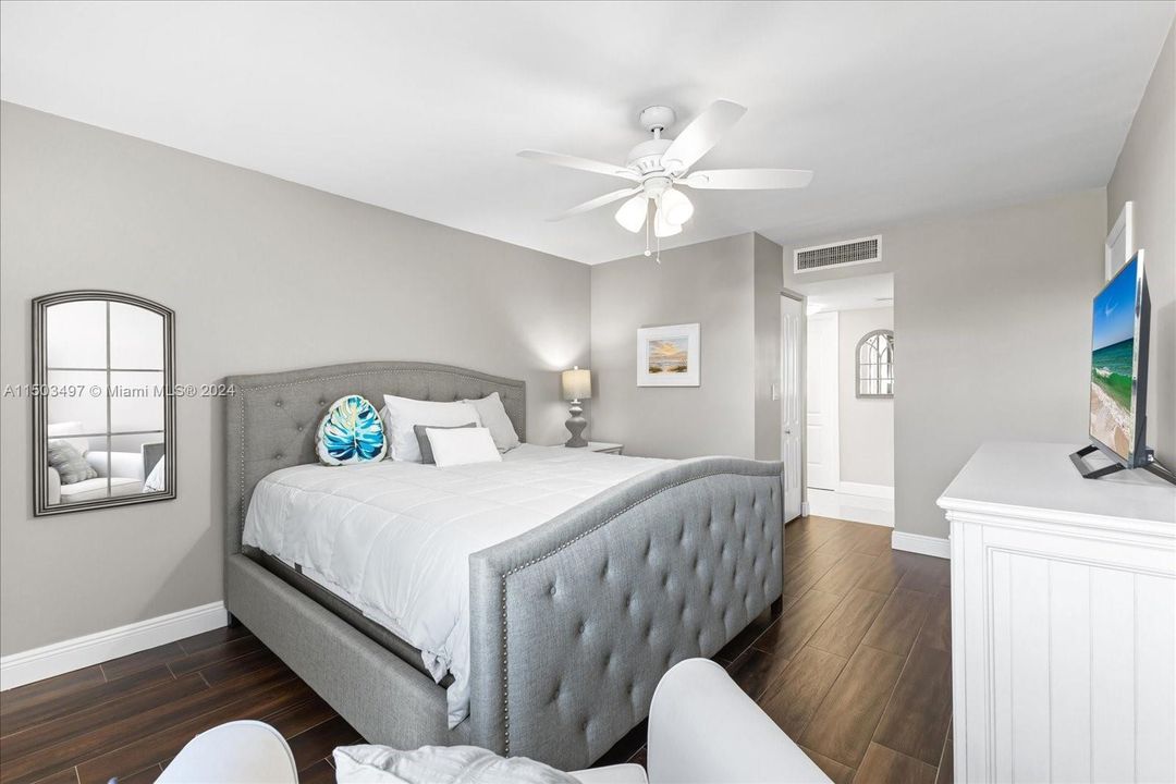 Sweet dreams, good times.  Main Bedroom.20400 W Country Club Drive, #316, Aventura, FL 33180. Biscaya.