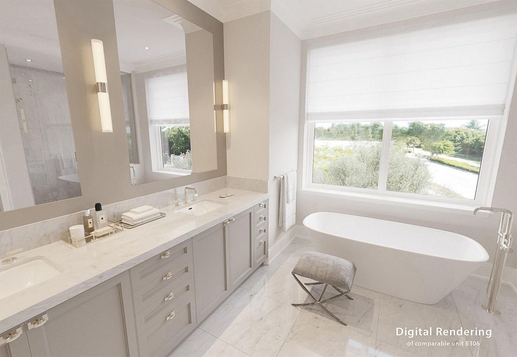 Bathroom Rendering of Comparable Unit