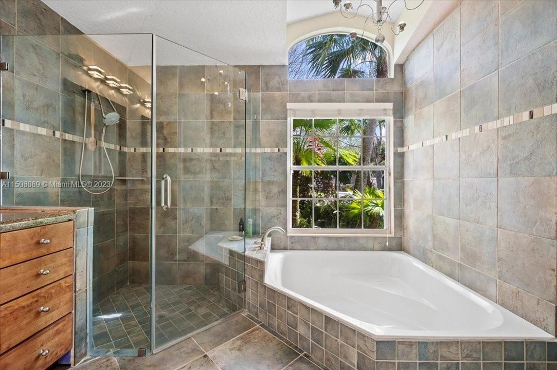 Separate Shower/Tub