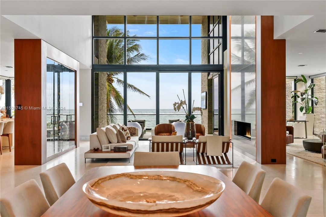 Second Floor: View of Great Room, Living Room and Kitchen