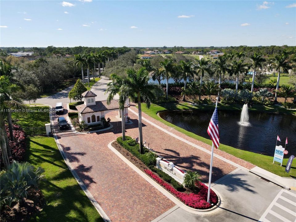 Gated Community Main Entrance