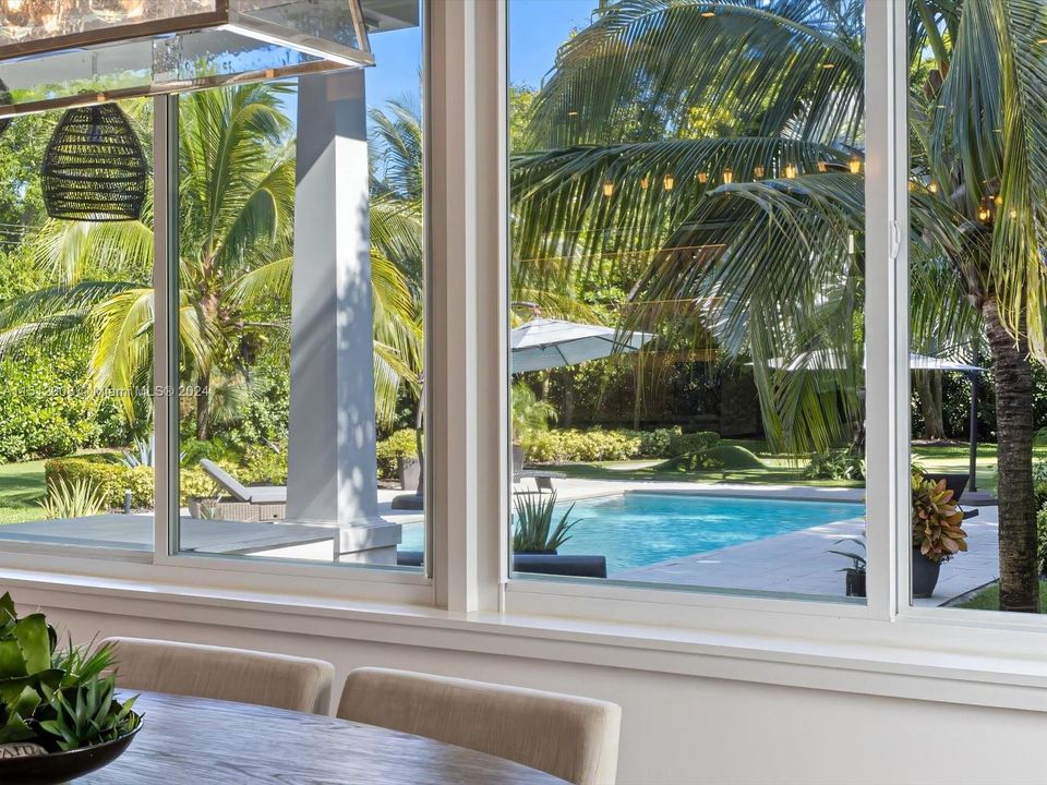 Covered Patio with Built in Grill