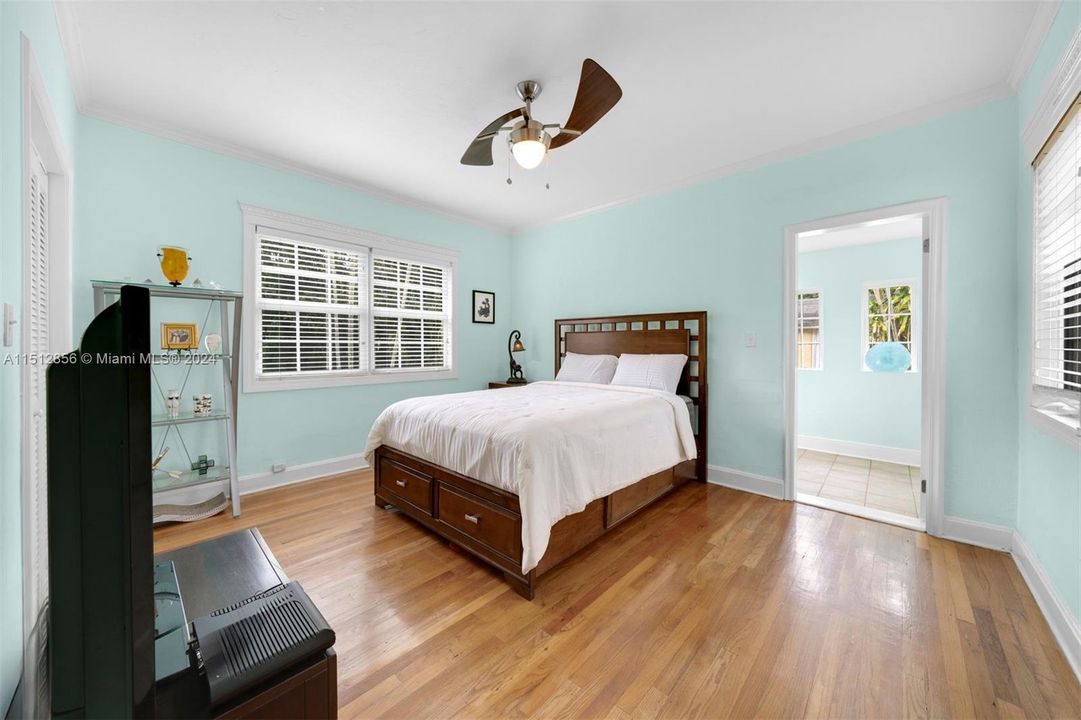 Large Downstairs Bedroom 2 Enjoys Private Den/Sitting Room