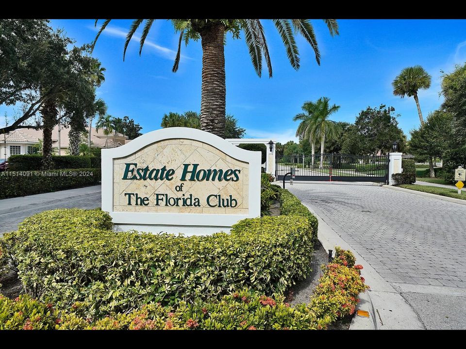 This home is in the Estate section of the Florida Club