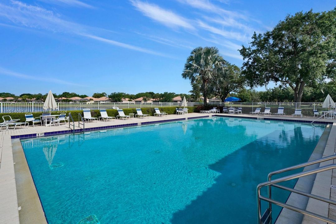 Large with great sunset views and heated year round