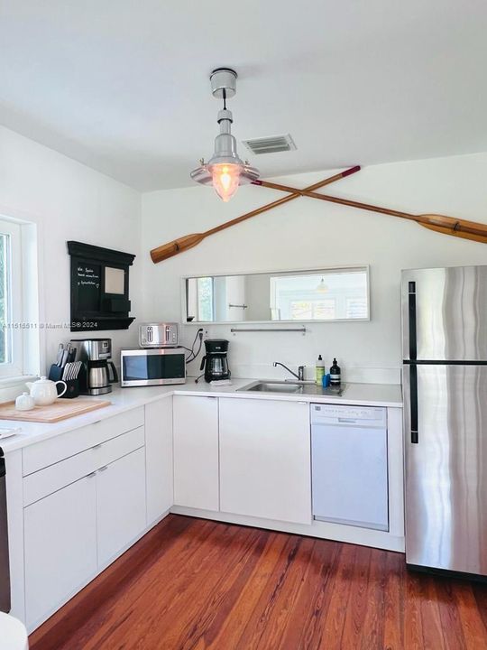 upstairs kitchen