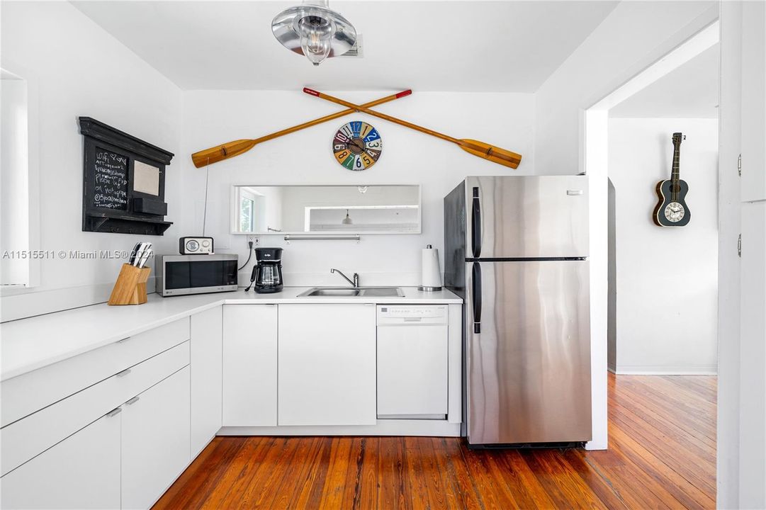 upstairs kitchen