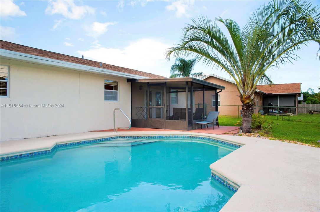 Pool Area and Screened Porch