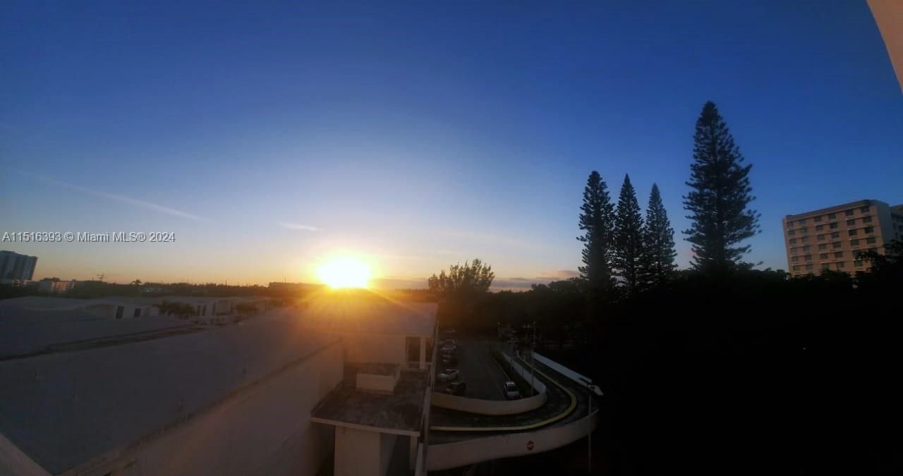 View from the balcony