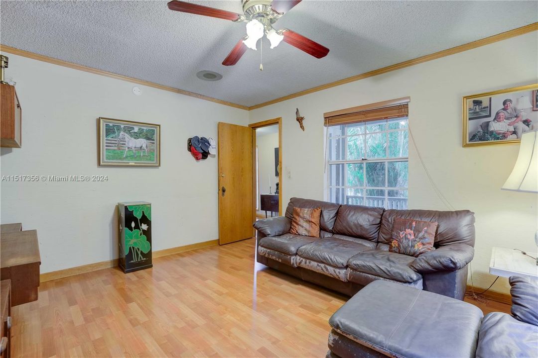 Downstairs 3rd bedroom