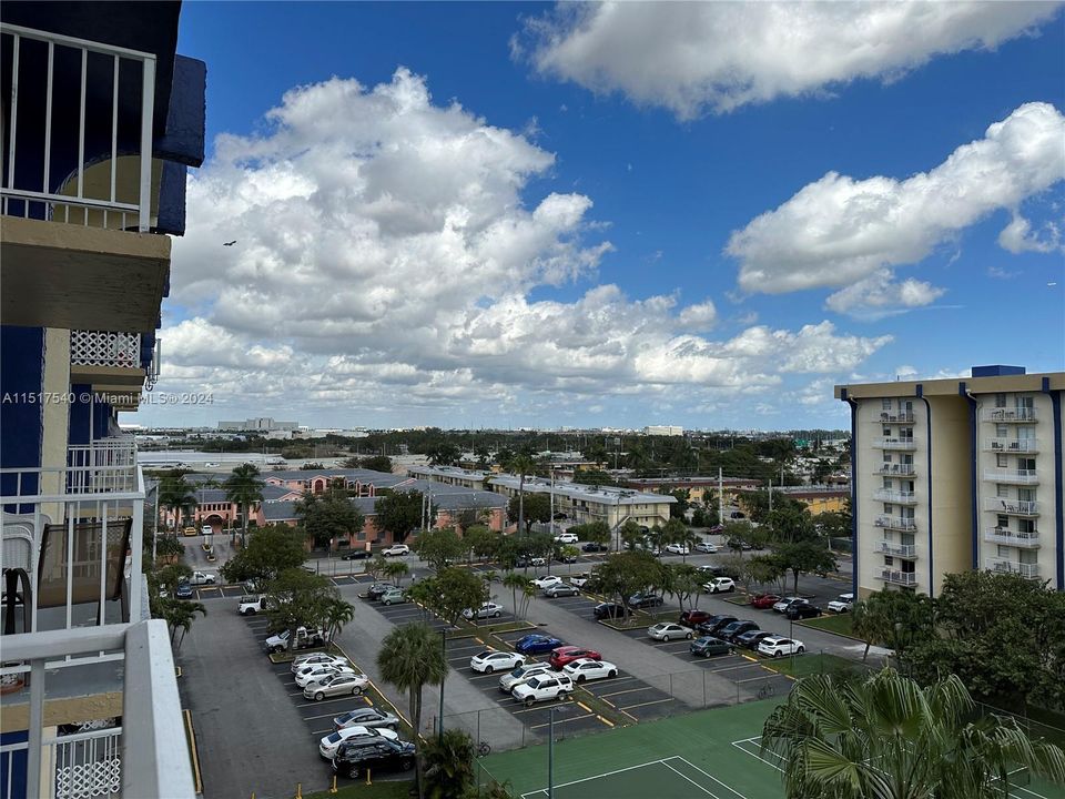 View of the airport