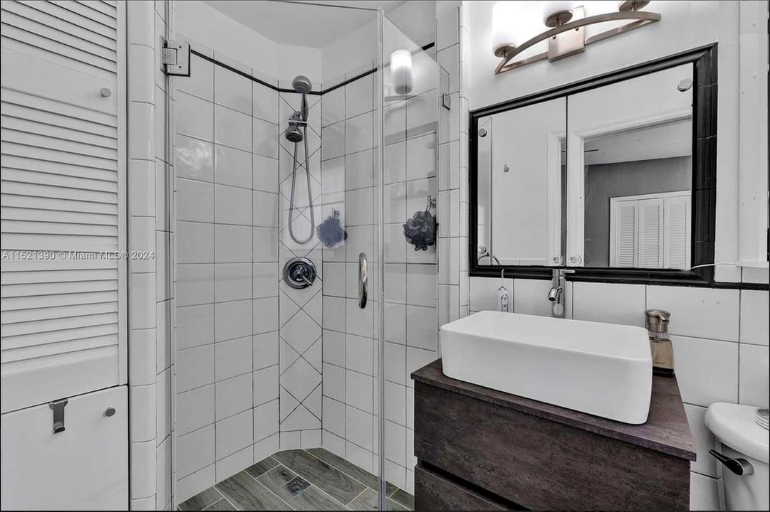 unit 2 bathroom 2 glass shower view