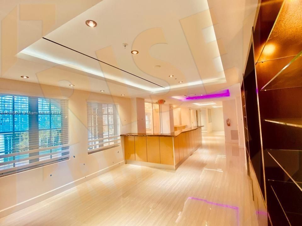 Patient Waiting Room and Reception Desks