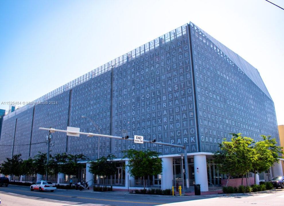 $2/hour public Parking Garage across street