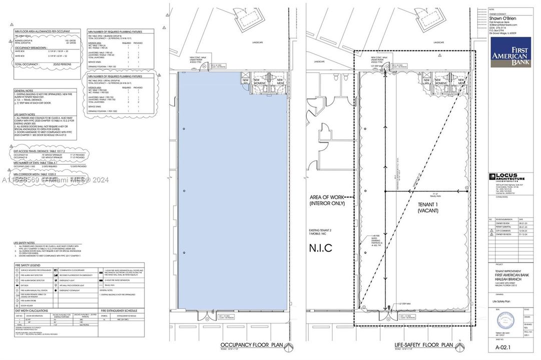 Life-Safety Floor Plan