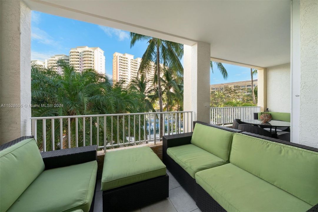 Master bedroom balcony