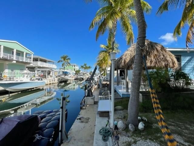 canal behind house