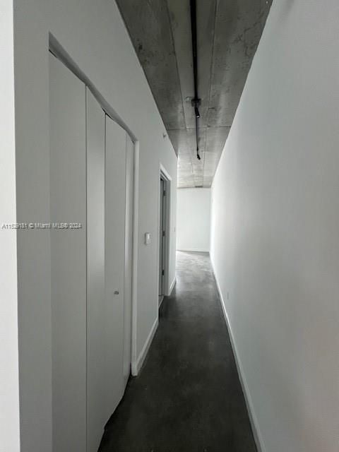 hallway to master bedroom