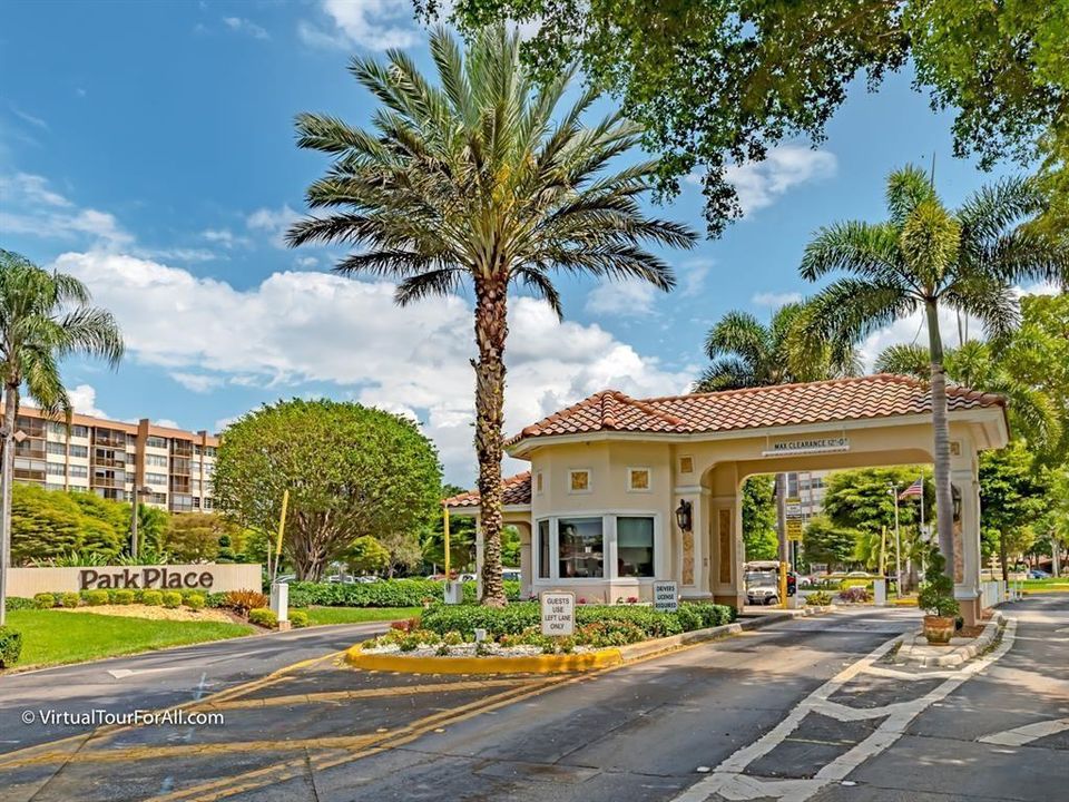 Main Park Place 24 hours Manned Entrance