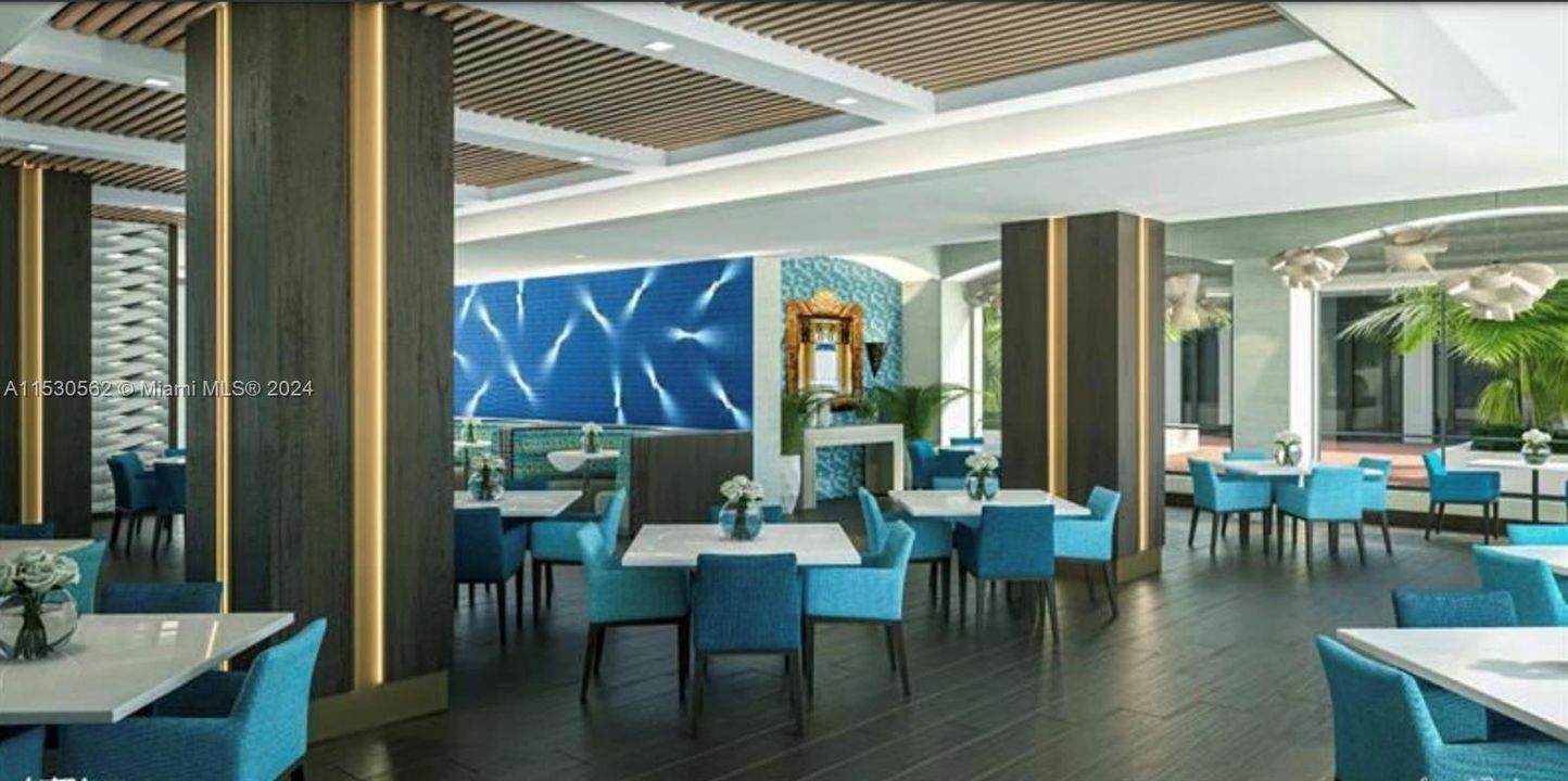 Balmoral Restaurant in renovations