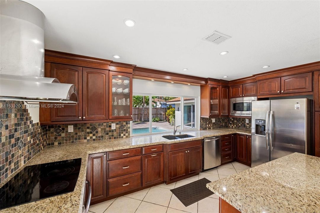 Updated Kitchen-With Wine cooler