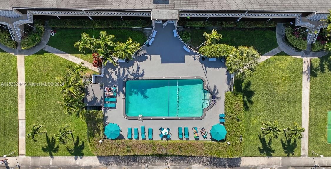 ARIEL VIEW OF POOL & LOUNGES