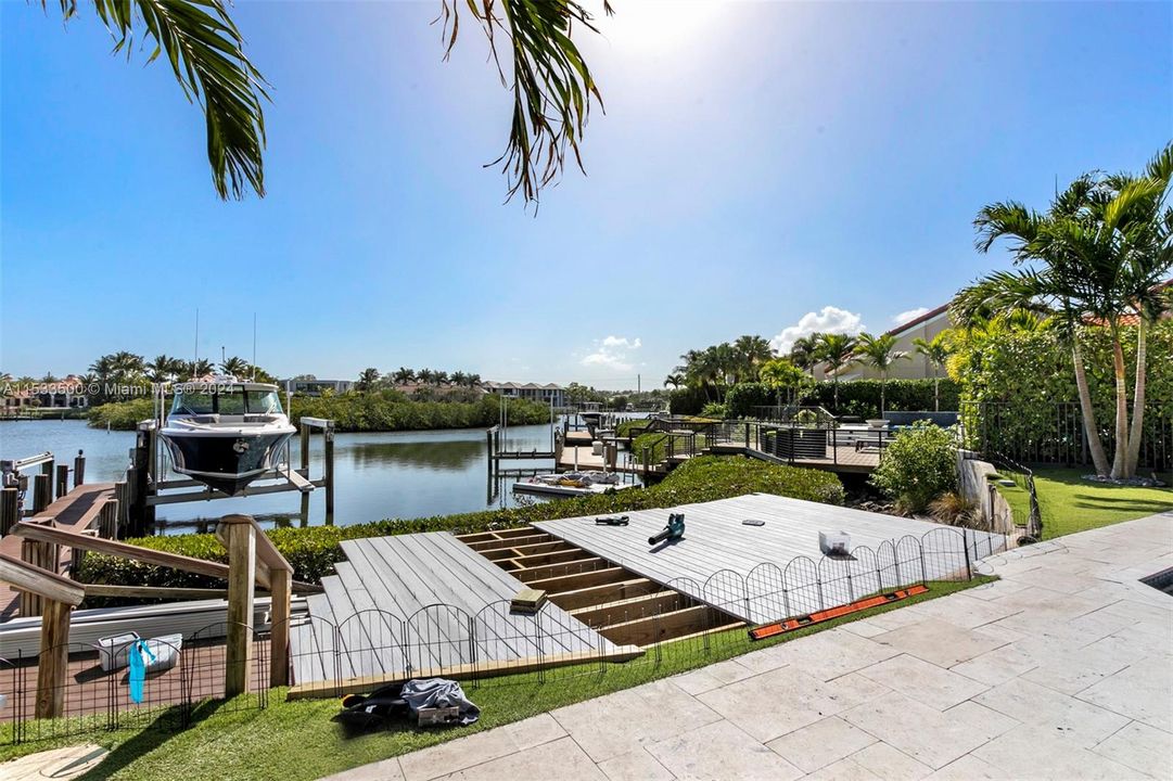 New Decking Installation (Near Completion) & Dock