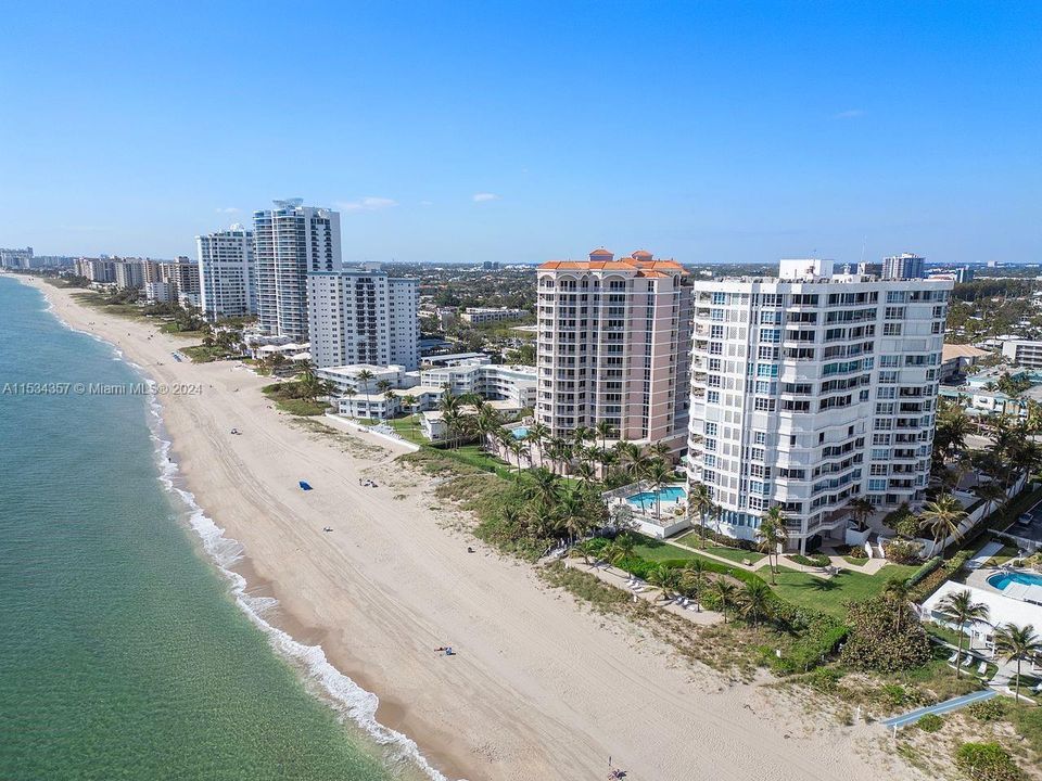 Aerial View Facing South