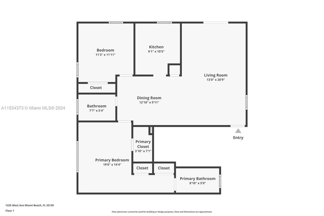 Recently Rented: $3,295 (2 beds, 2 baths, 969 Square Feet)