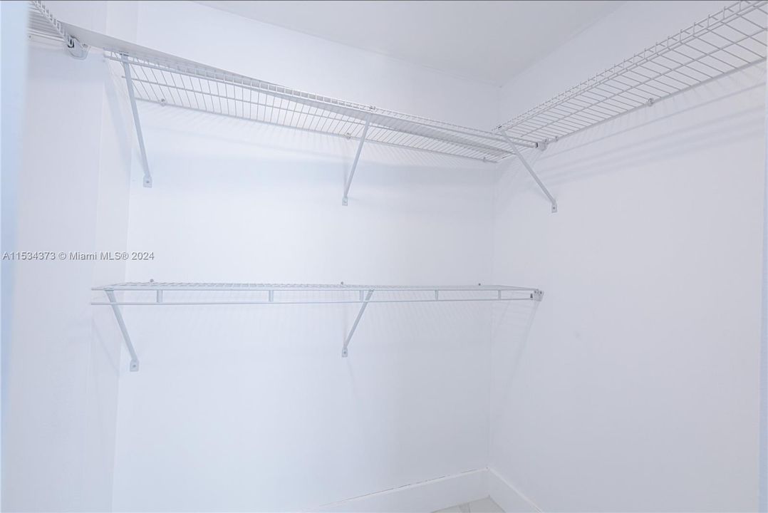 Primary Walk in Closet