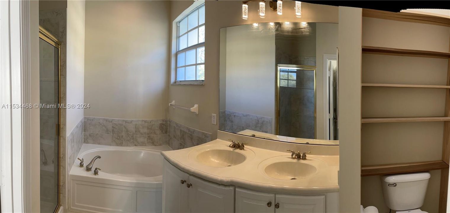 Master bathroom