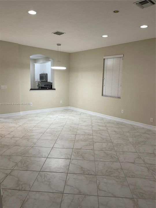 Light streams through the open main living area