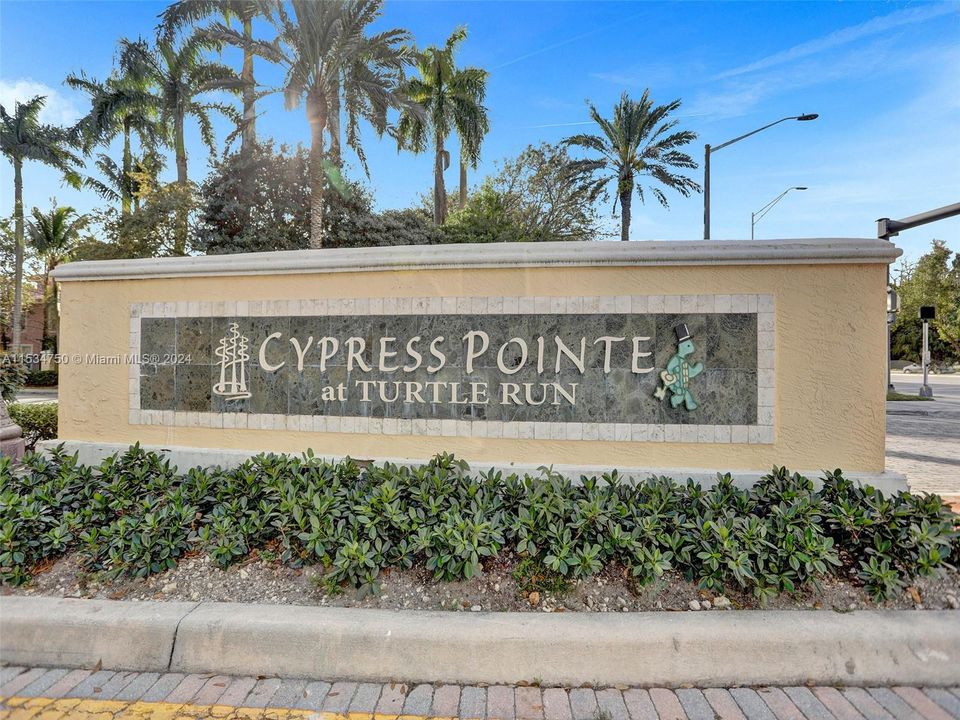 Welcome Home to Cypress Pointe at Turtle Run!