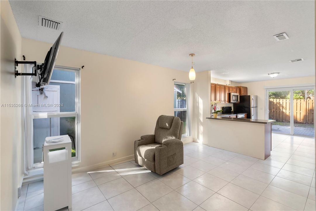 Living Room and Kitchen-Open Floor Plan