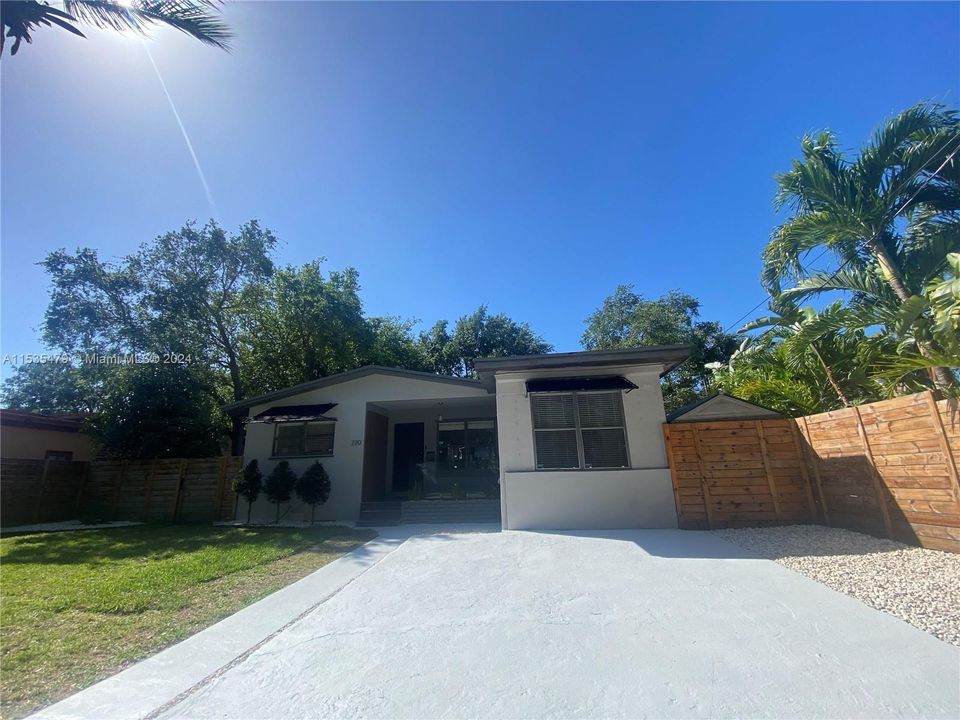 Experience the charm and convenience of living in Miami's vibrant Innovation District with this beautiful property located at 220 NE 84th St, Miami, FL 33138-3919. This inviting home offers a comfortable living space of 1,271 square feet, nestled on a generous lot size of 6,300 square feet.The residence features three spacious bedrooms plus a den and two well-appointed bathrooms. The interior has recently been refreshed with a new bathroom addition and fresh paint throughout, creating an air of modern e