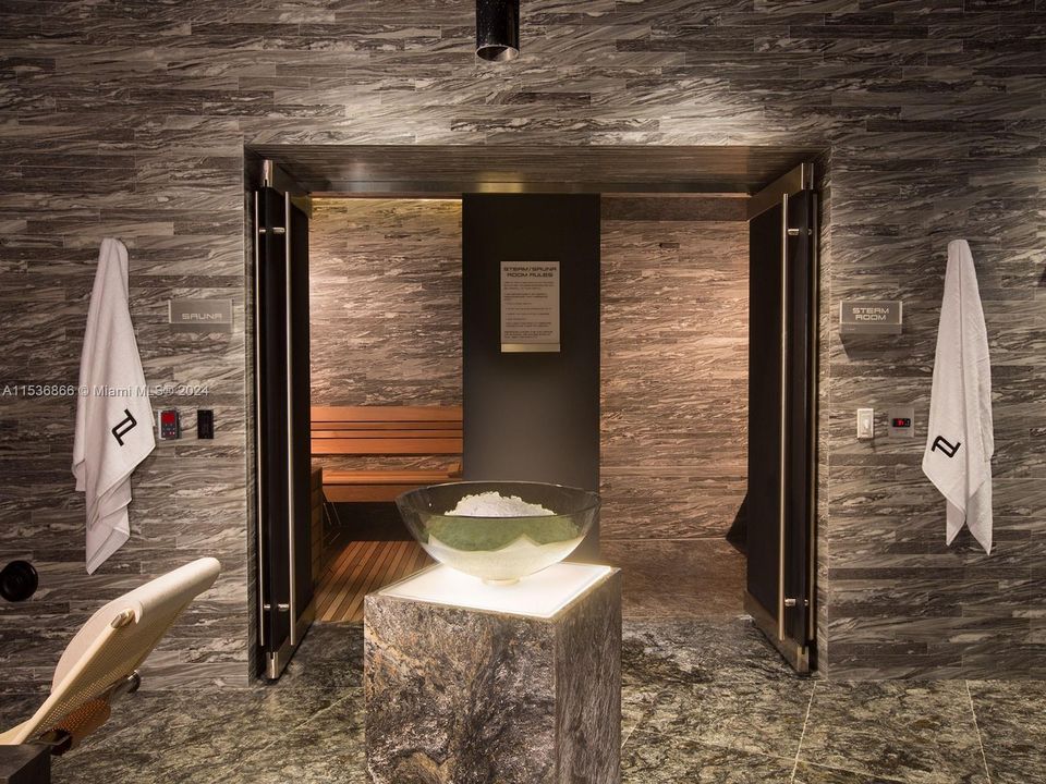 Spa Sauna and Steam Room